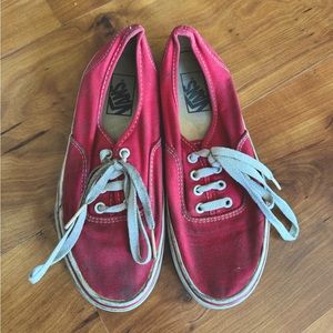 Classic Red Vans